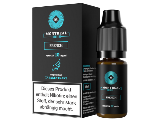 Montreal Original French Nikotinsalz Liquid, 10 mg/ml