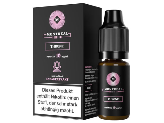 Montreal Original Throne Nikotinsalz Liquid, 10 mg/ml, weitere Ansicht