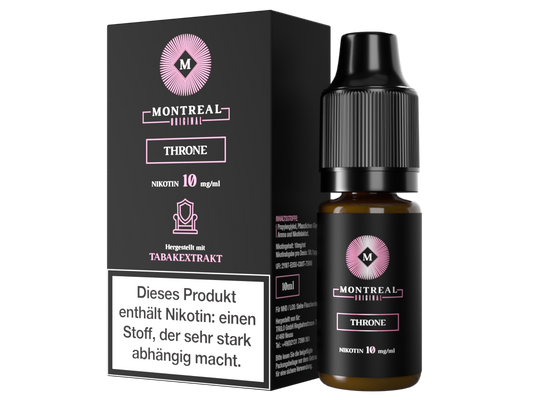 Montreal Original Throne Nikotinsalz Liquid, 10 mg/ml