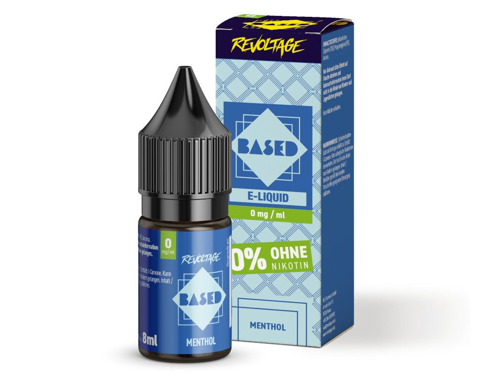 Revoltage BASED Menthol Hybrid Nikotinsalz Liquid, 0 mg/ml