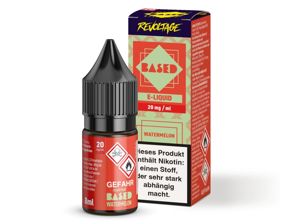 Revoltage BASED Watermelon Hybrid Nikotinsalz Liquid, 20 mg/ml