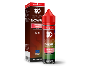 SC - Red Line Longfills 10 ml - Erdbeere Sahne