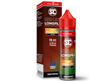 SC - Red Line Longfills 10 ml - Peach Passion Fruit V2