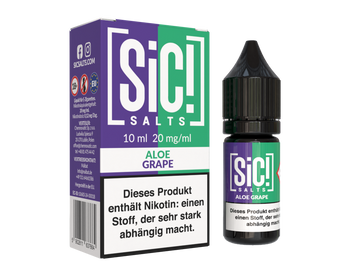 SiC! Salts - Nikotinsalz Liquid - Aloe Grape