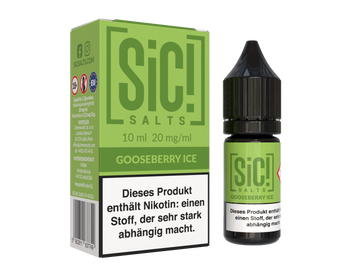 SiC! Salts - Nikotinsalz Liquid - Gooseberry Ice