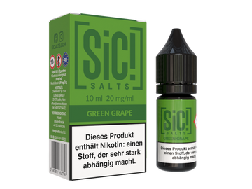 SiC! Salts - Nikotinsalz Liquid - Green Grape