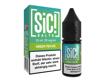 SiC! Salts - Nikotinsalz Liquid - Green Tea Ice