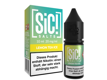 SiC! Salts - Nikotinsalz Liquid - Lemon Tea Ice