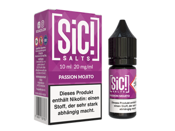 SiC! Salts - Nikotinsalz Liquid - Passion Mojito