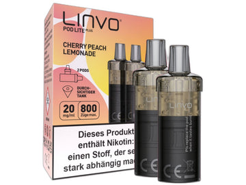 Linvo - Pod Lite Plus Cartridge 20 mg/ml (2 Stück pro Packung) - Red Storm
