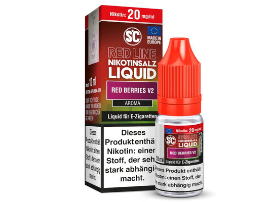 SC - Red Line - Red Berries V2 - Nikotinsalz Liquid