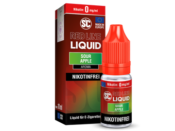 SC - Red Line - Sour Apple - Nikotinsalz Liquid