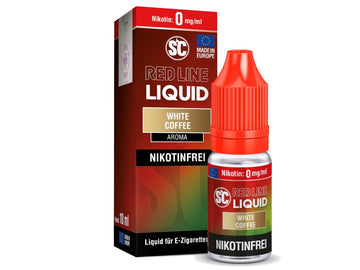 SC - Red Line - White Coffee - Nikotinsalz Liquid