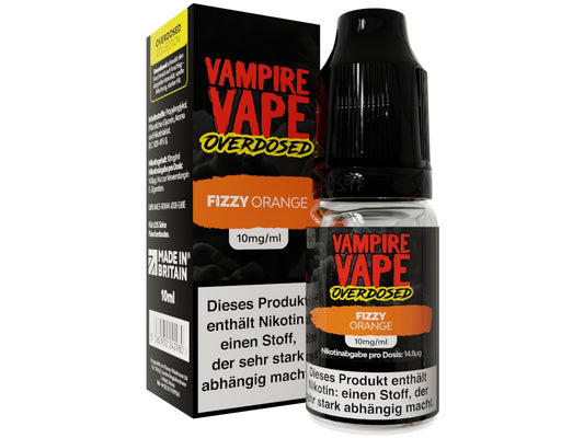 Vampire Vape - Overdosed - Nikotinsalz Liquid - Fizzy Orange