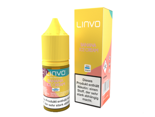 Linvo - Banana Ice Cream - Nikotinsalz Liquid 20 mg/ml