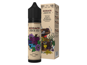 Redback Juice Co. - Aroma Grape Black & Blueberry 14 ml