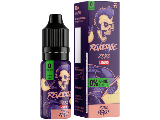 Revoltage - Tobacco Gold - Hybrid Nikotinsalz Liquid - Purple Peach