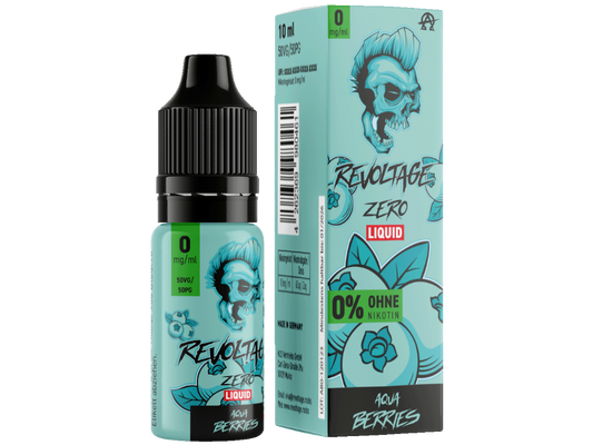 Revoltage - Tobacco Gold - Hybrid Nikotinsalz Liquid - Aqua Berries